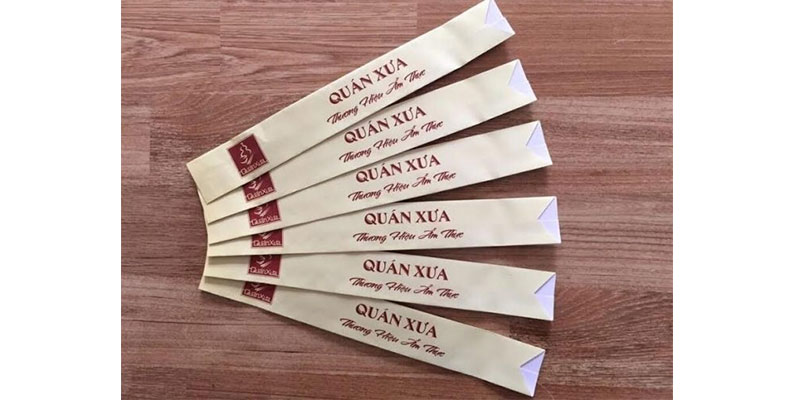 In ấn bao đựng đũa mẫu mã mới nhất...