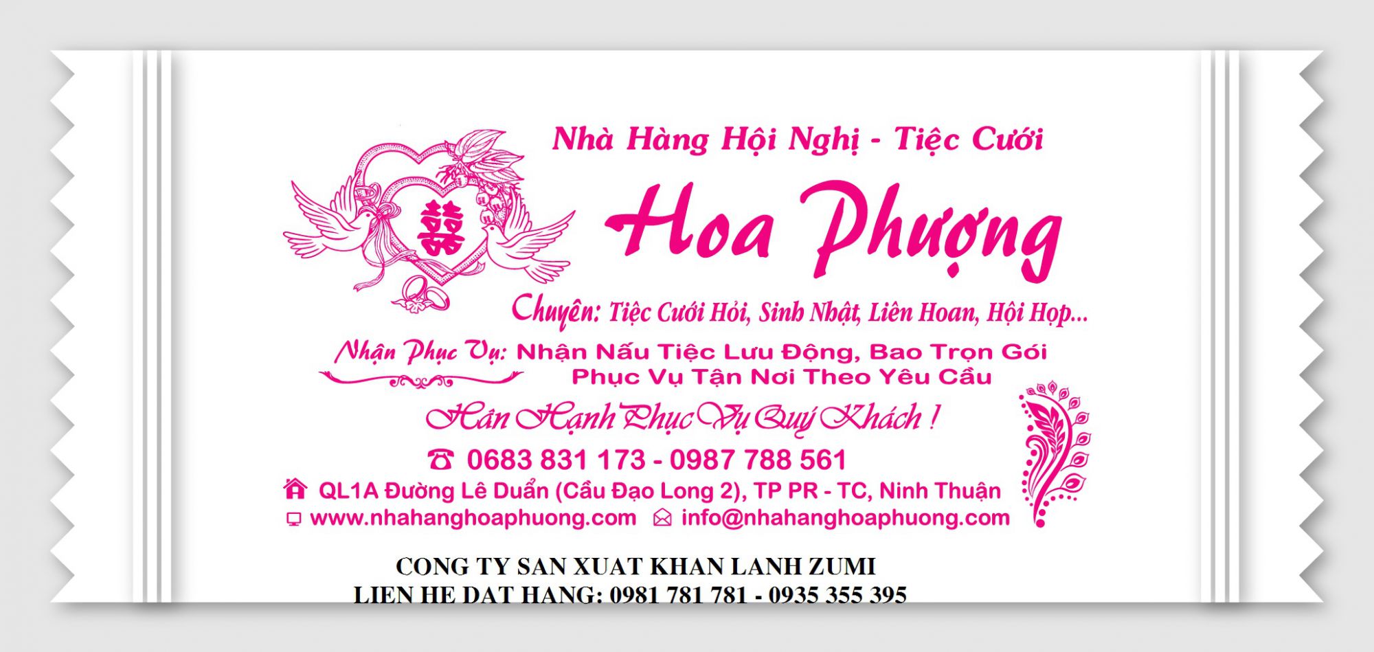KHĂN LẠNH GIÁ RẺ LONG AN