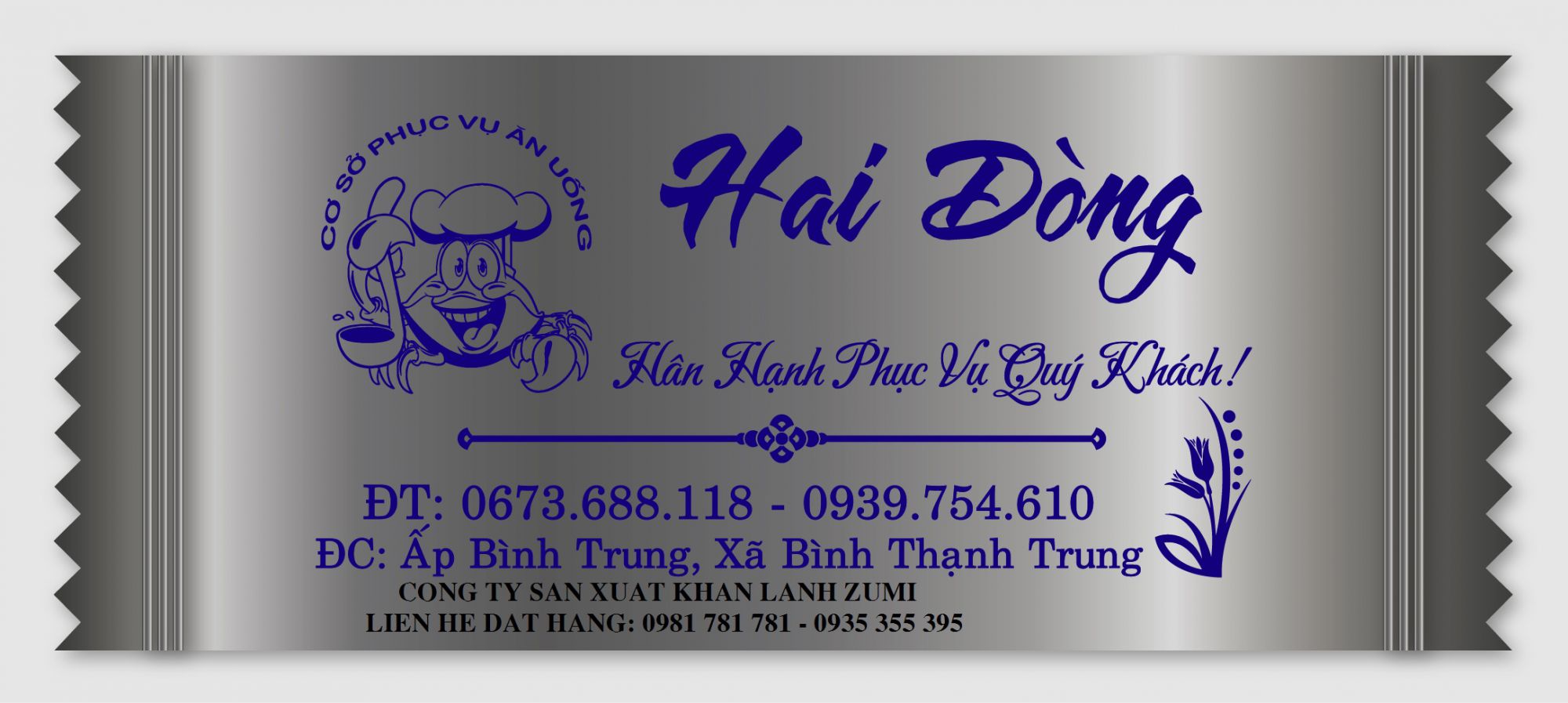 khan lanh nhà hàng tây ninh