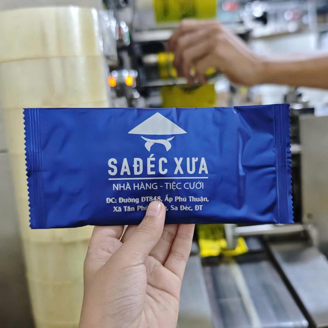 Gia công khăn lạnh cho nhà hàng (mẫu 33)
